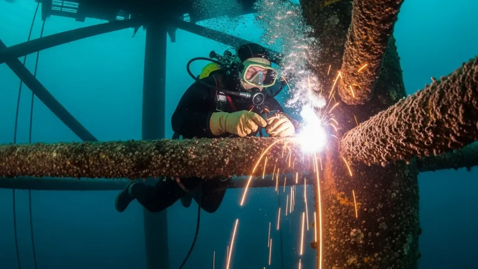 جوشکاری زیر دریا