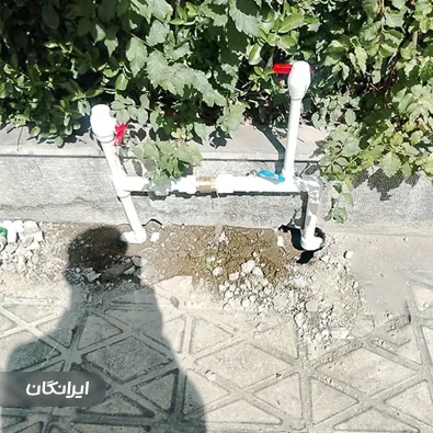 تشخیص ترکیدگی لوله بهاران