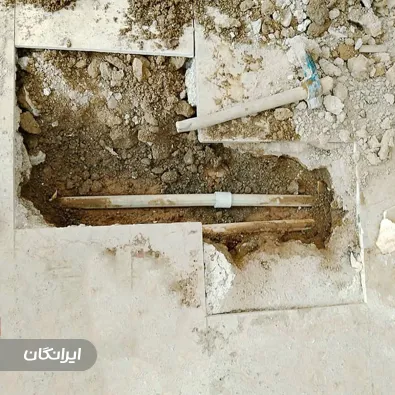 تشخیص ترکیدگی لوله بهاران