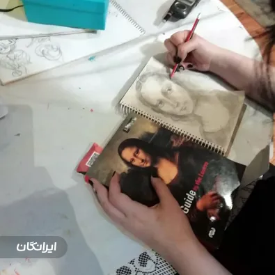 هنرکده نقاشی نیل طن