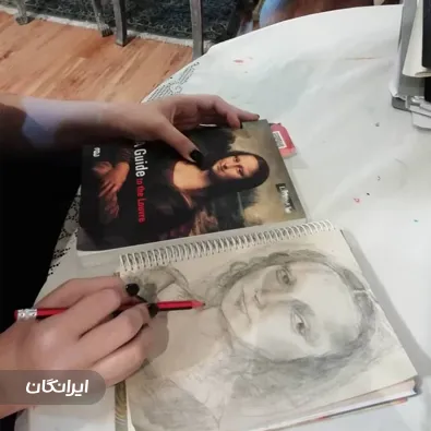 هنرکده نقاشی نیل طن