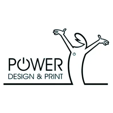 لوگوی خدمات چاپ پاور