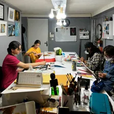 آموزشگاه آزاد نقاشی تابلو رنگ