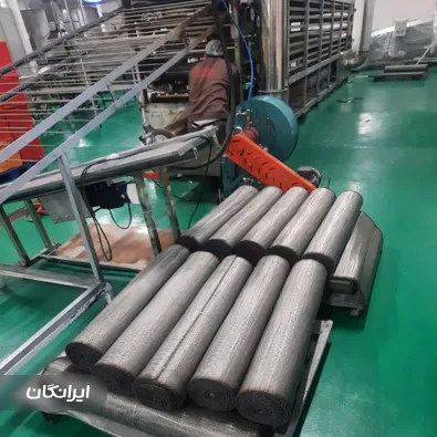 کارگاه توری بافی نوار ایران