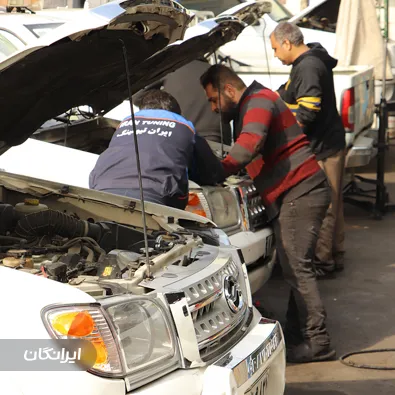 تعمیرگاه نیسان پیکاپ 4WD