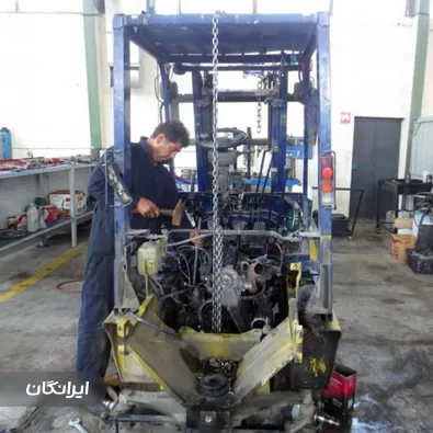 تعمیرگاه لیفتراک تیرازیس ماشین