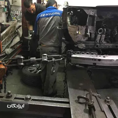 تعمیرگاه خودرو ایران شاسی