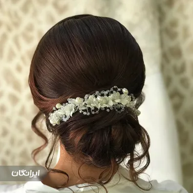 سالن زیبایی پر طلایی