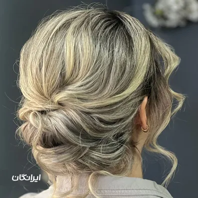 سالن زیبایی پر طلایی