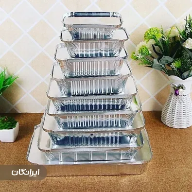 تولیدی ظروف یکبار مصرف آلومینیومی پارادایس