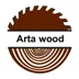لوگوی فروشگاه فرآورده های چوبی آرتا وود