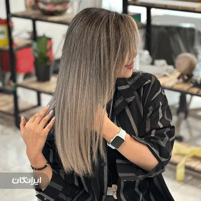 آکادمی رنگ مو مینا کشاورز