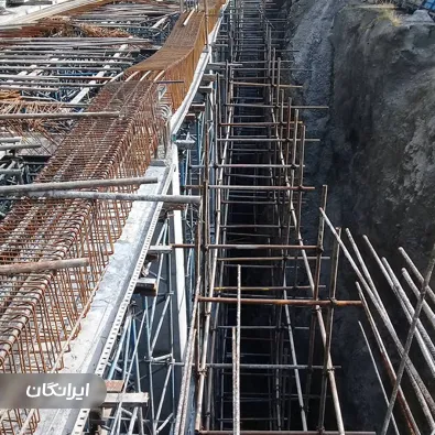 داربست فلزی آسمان فراز