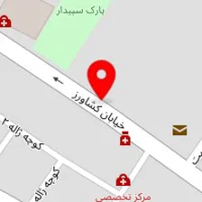 سالن زیبایی قرمز