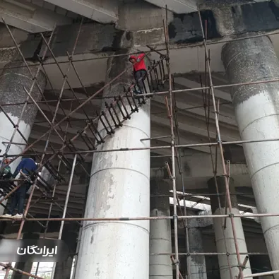 داربست فلزی پویان