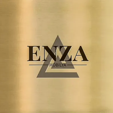 لوگوی تولیدی مبلمان انزا