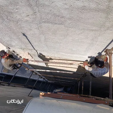 داربست فلزی کوهستانی