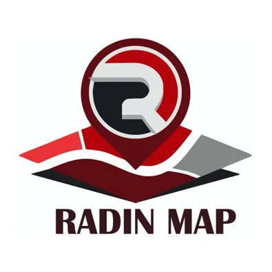 لوگوی دفتر نقشه برداری رادین مپ