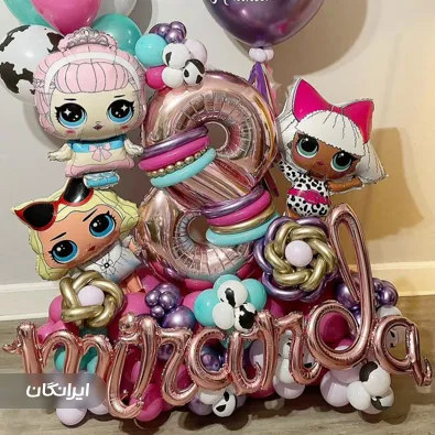 فروشگاه تم تولد دیزنی بالن