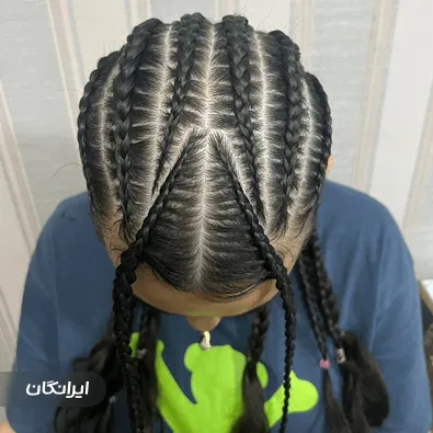 آموزش بافت مو نازنین