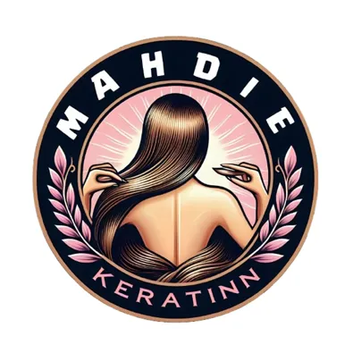 لوگوی سالن کراتین مو مهدیه صداقتی