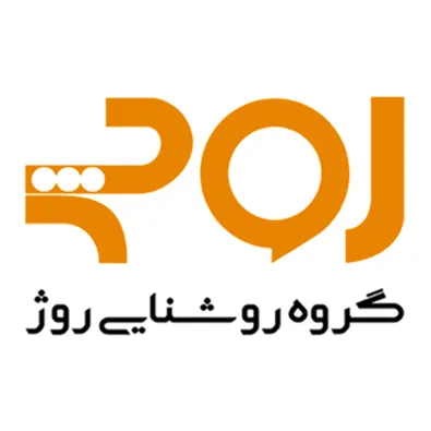 لوگوی گروه روشنایی روژ