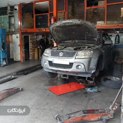 تعمیرگاه خودرو پلویی