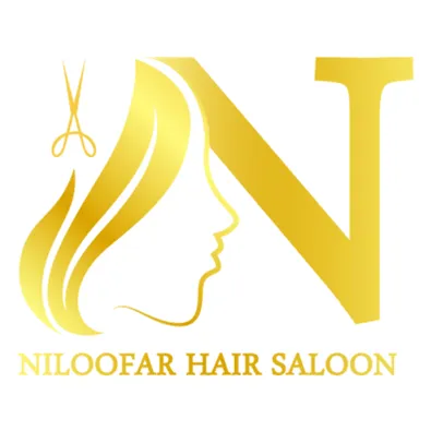 لوگوی سالن احیا مو نیلوفر