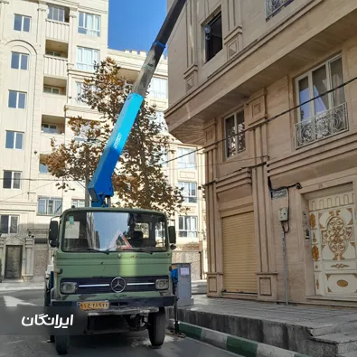اجاره لیفتراک و جرثقیل حسن زاده