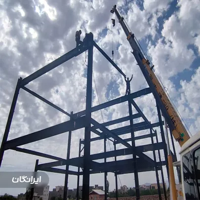 پیمانکاری اسکلت فلزی بهرامی