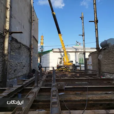 پیمانکاری اسکلت فلزی بهرامی