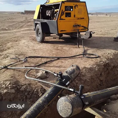 اجاره کمپرسور یاور صحرایی