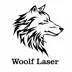 لوگوی برش لیزر ولف