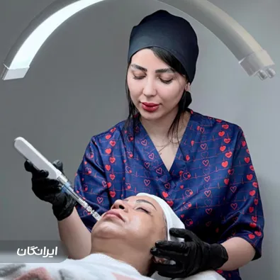 سالن مراقبت پوستی نورانی