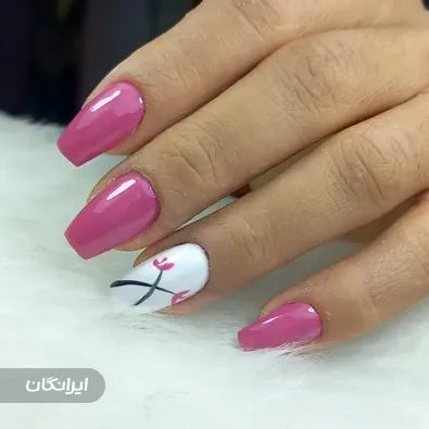 سالن کاشت ناخن بنفشه بساطی