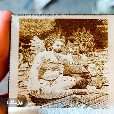 حکاکی فلزات آکام لیزر