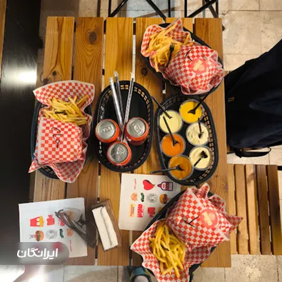 برگر شاپ مایونز