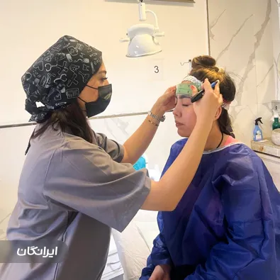 کارشناس کاشت ابرو غزاله روشن دل