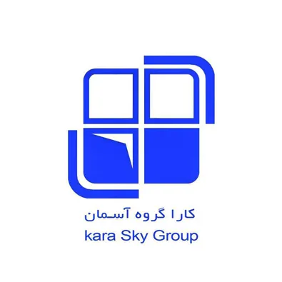 لوگوی درب و پنجره سازی کارا گروه آسمان