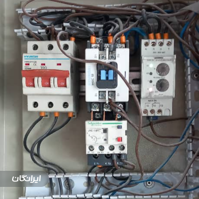 برقکاری ساختمان پیام سوری