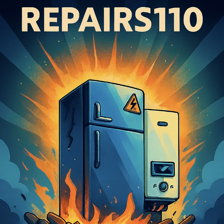 لوگوی تعمیرات لوازم خانگی 110 